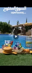  13 مزرعة وشالية ناي جرش  Naay Farm  مزرعة خمس نجوم مجهزة بالكامل # مواصفات المزرعة.   * مساحة 4 دونم