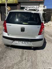  15 هيونداي i10 2009 قطارة بنزين لقطه وبسعر مغري جدا