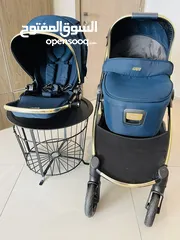 1 Stroller Full Set Midnight Blue Color