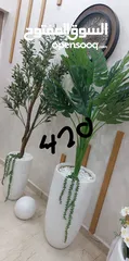  13 شجر زينة وورد صناعي