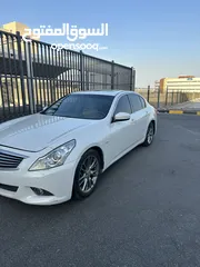  3 انفنتي G37 موديل 2012 بحاله ممتازه