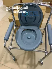  3 ‏ كراسي الحمام لكبار السن Wheelchair commode
