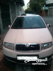  1 سيارة سكودا فابيا موديل 2003 سعر 16 الف شيكل
