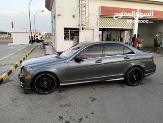  12 مورسيدس c300 مديل 2012 للبيع