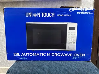  1 مايكرويف  يونيوم تتش 28 لتر جديد بالكرتونه