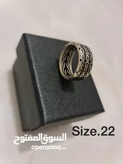  1 خواتم تركية فضه عيار 925 ..الشكل الجديد المعاصر