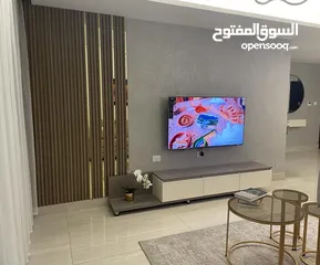  8 Amman home - Luxury Furnished Apartment with Stunning City View-Abdoun towers  شقة فخمة تصميم فندقي