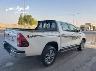  1 مطلوب هايلوكس 2022 محرك 2800cc لون ابيض