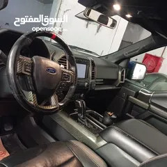  14 فورد رابتر أصلي للبيع للجادين فقط بسعر مناسب  F150  2018 أزرق جنط بي دلك فل بنوراما