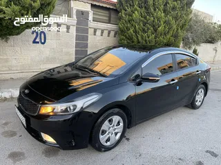  1 كيا سيراتو 2017 فحص كامل 7 جيد  ممشى قليل 116 الف km استخدام شخصي