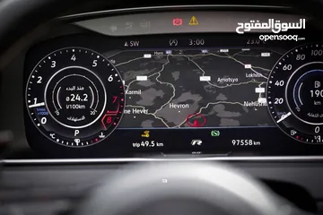  6 Golf R 4X4 ستيج 2 معدلي 2021  تحكم إستبرق درم معدل   اكبر شاشة مزقان تحكم لمس