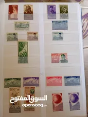  13 طوابع قديمة لدولة مصر