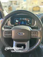  14 FORD F-150 2021 Lariat  Hybrid POWER-BOOST  فورد f150 بحال الوكاله- بدون الرقم