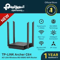  3 Dual Band  wi-fi ac 1200 archer c64 راوتر واي فاي دول باند