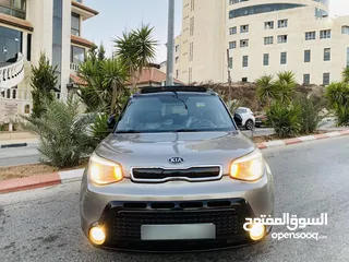  6 كيا سول 2015 فل اوتماتك فل اضافات ترخيص وتأمين جديد ربنا يبارك لصاحب النصيب ..