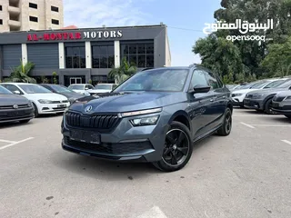  1 سكودا كاميك Monte carlo ترخيص 2020 محرك 1500 بنزين جير أوتوماتيك 150 حصان لون بترولي