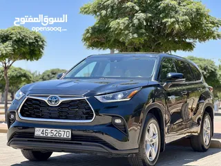  5 تويوتا هايلاندر ((2021)) 8مقاعد 7جيد قمه الفخامة غررفه بيج دفع رباعي بسعررر مغررري