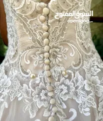  4 فستان عرس إيطالي فخم وراقي للبيع