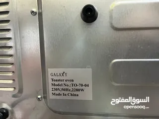  2 فرن كهربائي شبه جديد 600 شيكل