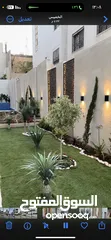  4 طابق ارضي 250 م +160 حديقه و ترس عبدون بقرب سفاره اوكرانيا و تاج مول تشطيبات فندقي فخمه حديثه