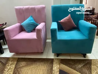  4 طقم كنب 7 مقاعد شبه الوكالة