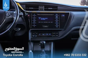  9 تويوتا كورولا بنزين 2018.  1600cc