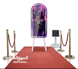  4 Photobooth mirror -فوتوبوث