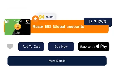  1 Razer gold global 50 dollars code