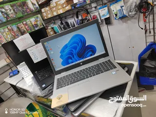  8 Hp Propook 640 G1 G4 core i7 8 generation Ram 16 ddr4 2 Hard ssd Ultra slim جيل ثامن الترا سلم بحالة