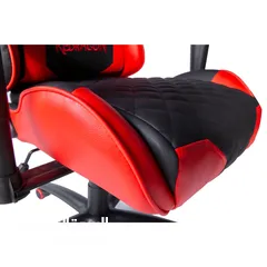  5 Redragon KING OF WAR C601 GAMING CHAIR-black-red كرسي ريدراجون أصلي مكفول اسود واحمر