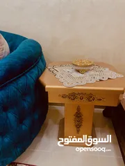  4 ‏طقم كنب صالة الضيوف جديد بحالة ممتازة