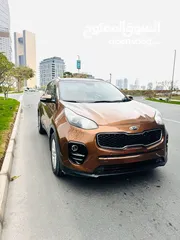  2 KIA SPORTAGE-2017-2.0L V4r-Brown-114,100km GOOD CONDITION FOR SALE