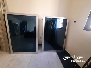  1 شبابيك دبل جلاس بحال الوكاله عدد 10 200*150