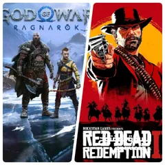  1 GOD OF WAR RAGNAROK  RED DEAD REDEMPSION 2