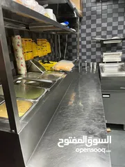  5 فرصة ذهبية - للبيع مطعم شغال بكامل معداتة والديكور