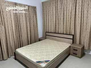  2 Private room with balcony in clean Apartment in Al Taawun