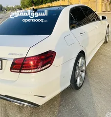  7 مرسيدس E300 موديل 2014 خليجي AMG