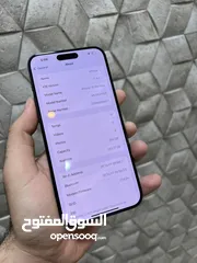  2 iPhone 15 pro max  256g الجهاز مشحون 20 مره  يعني وكاله