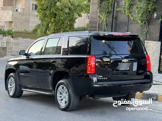  4 شيفروليه تاهو موديل 2020 فحص كامل وارد وصيانة الشركة بحالة الوكالة لون اسود فُل ابوشن ما عدا الفتحة