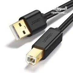  8 USB PRINTER CABLE وصلة طابعة كيبل طابعة 