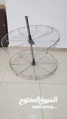  2 حمالة طناجر ستيل