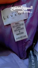  3 فستان Bill Levkoff أمريكي للبيع – ساتان موف فاخر ماركة اصليه