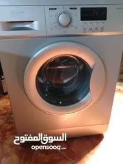  2 غسالة كولد سكاي ستة كيلو اثناعشر برنامج انفرتير بحالة جيدة جدا بالإضافة إلى غسالة جنرال اينرجي سبعة