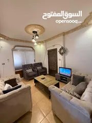  3 شقه مفروشه للإيجار اربد قرب دوار صحارى