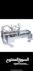  2 ماكينة تعبئة سوائل نصف اوتوماتيك