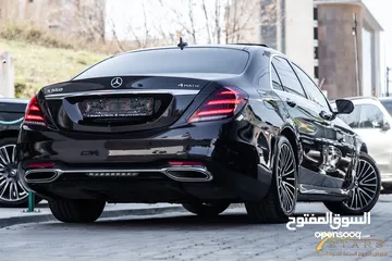  26 Mercedes S320 2019 Amg kit   السيارة وارد الشركة و قطعت مسافة 68,000 كيلو متر فقط