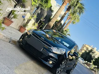  4 كيا ريو 2016 فل مع فتحه مميزه لون اسود نادر ومميز بالنضافه