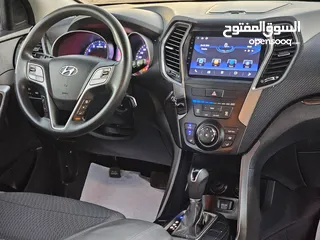  19 هيونداي سانتافي 2.4L خليجي 2015 بدون حوادث