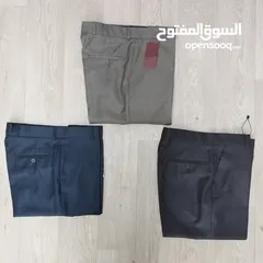  3 بناطيل قماش وبليزرات وقمصان خامة X_Ford بالجملة بسعر خيالي