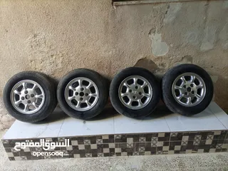  2 جنط 14 مع كوشوك